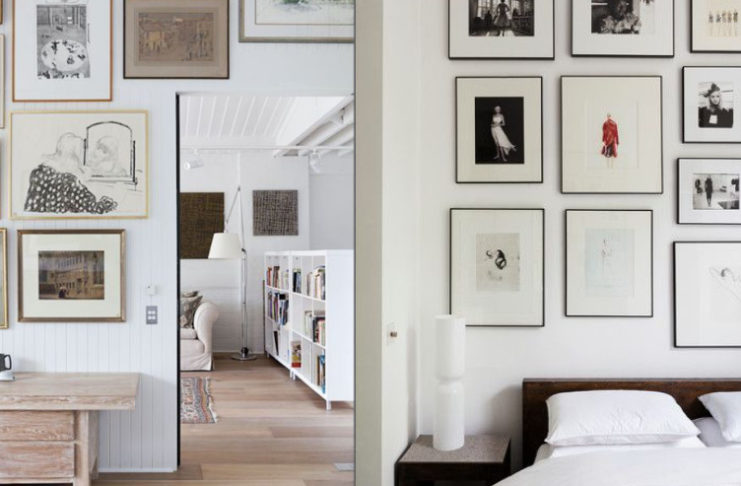 Einföld aðferð til að hengja upp myndir