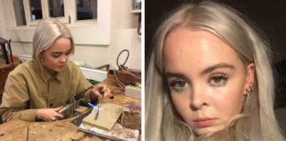 Katla Karlsdóttir, er 21 árs námsmaður í nútíma skartgripa hönnun í Belgíu