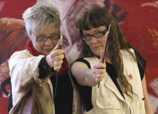 Einstök samvinna systranna Söru og Svanhildar