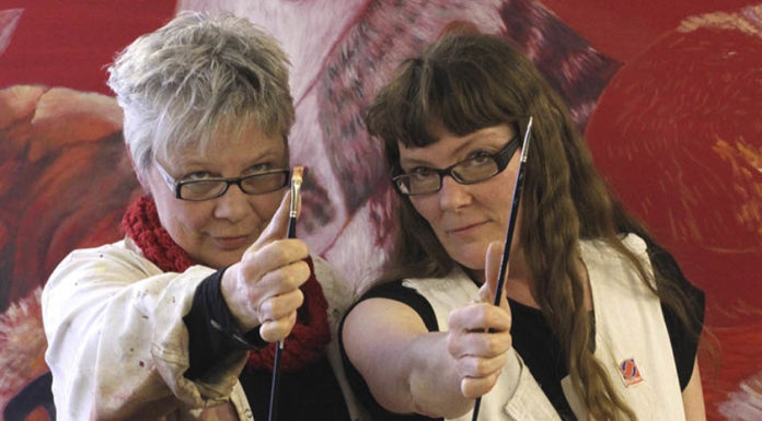 Einstök samvinna systranna Söru og Svanhildar