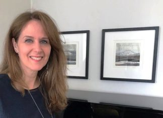 Andstæður mynsturs og birtu eru heillandi